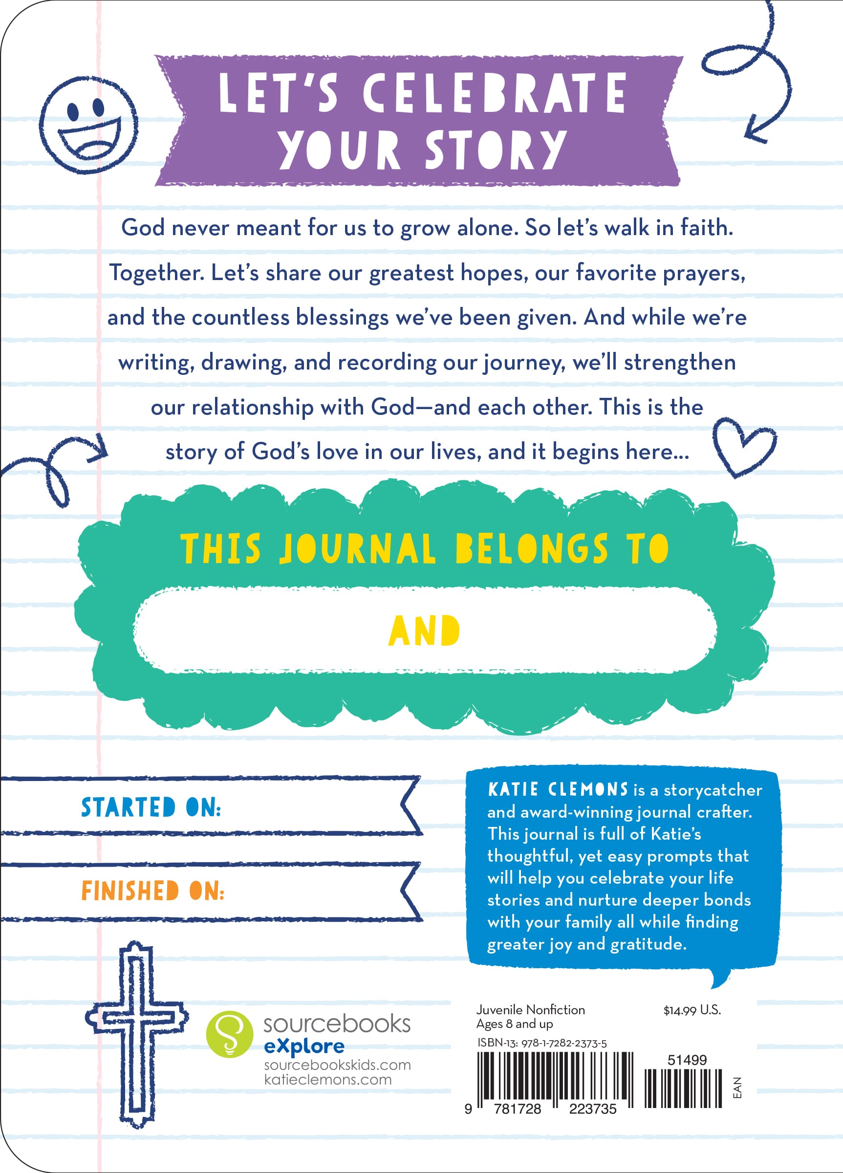 Our Prayer Journal Back Cover