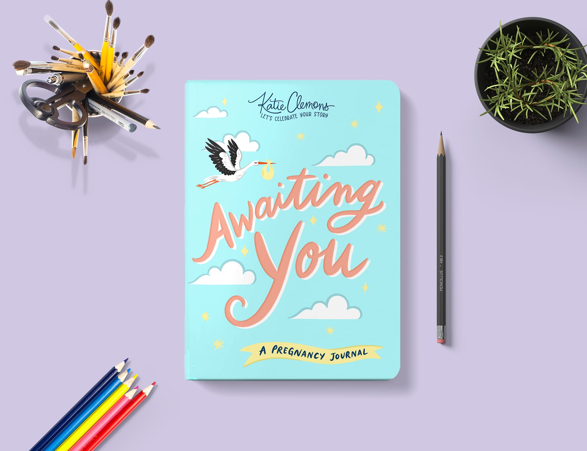 Awaiting You Pregnancy Journal