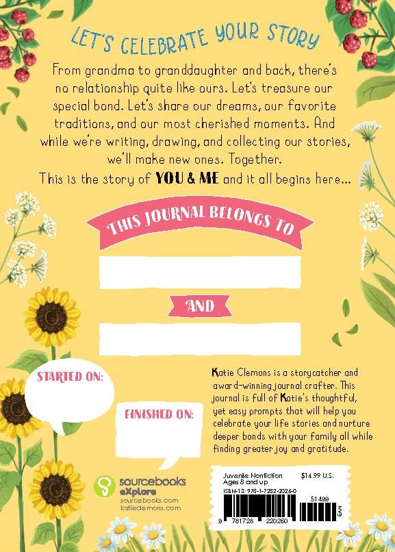 Love Grandma and Me Back Cover