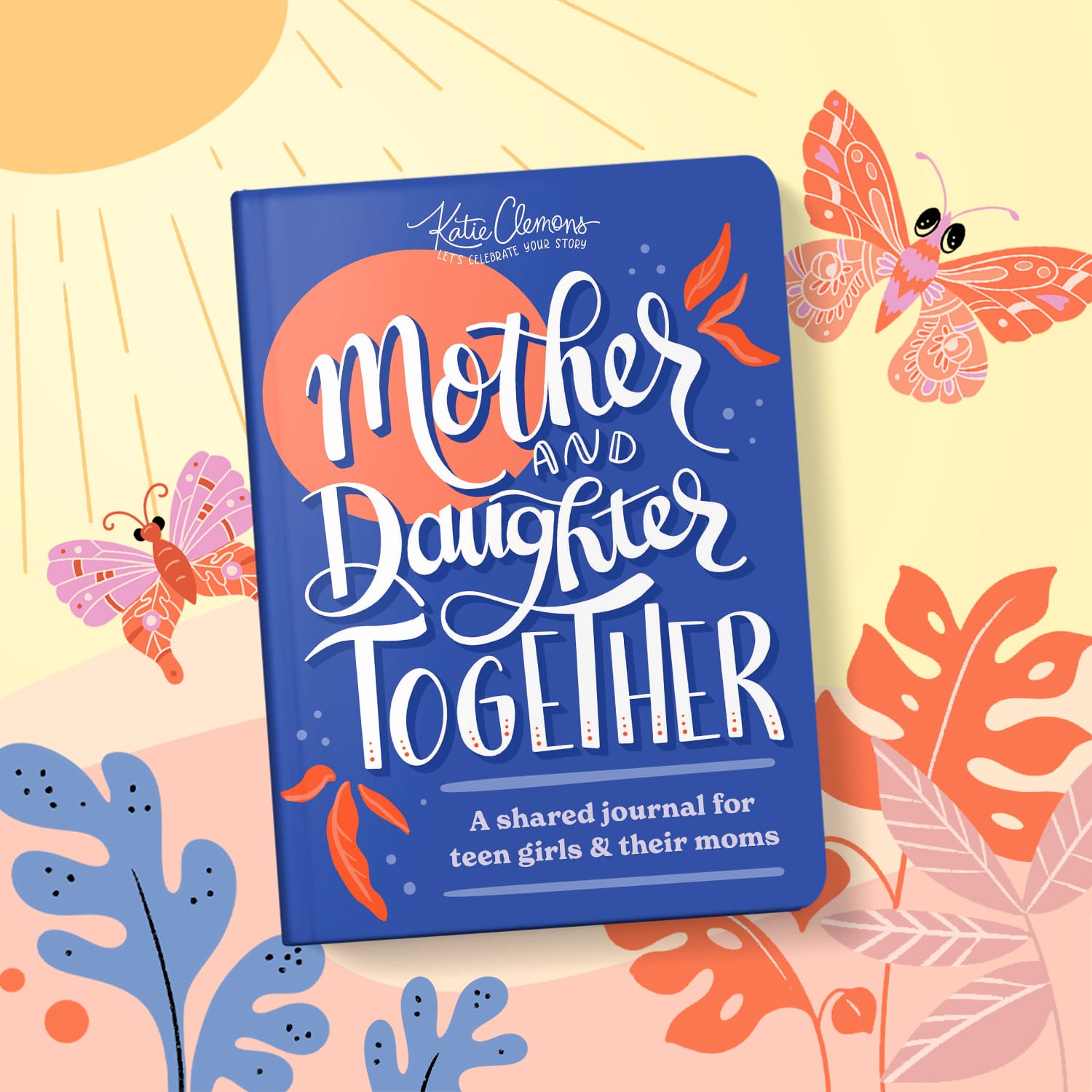 Mother and Daughter Together Journal Scene