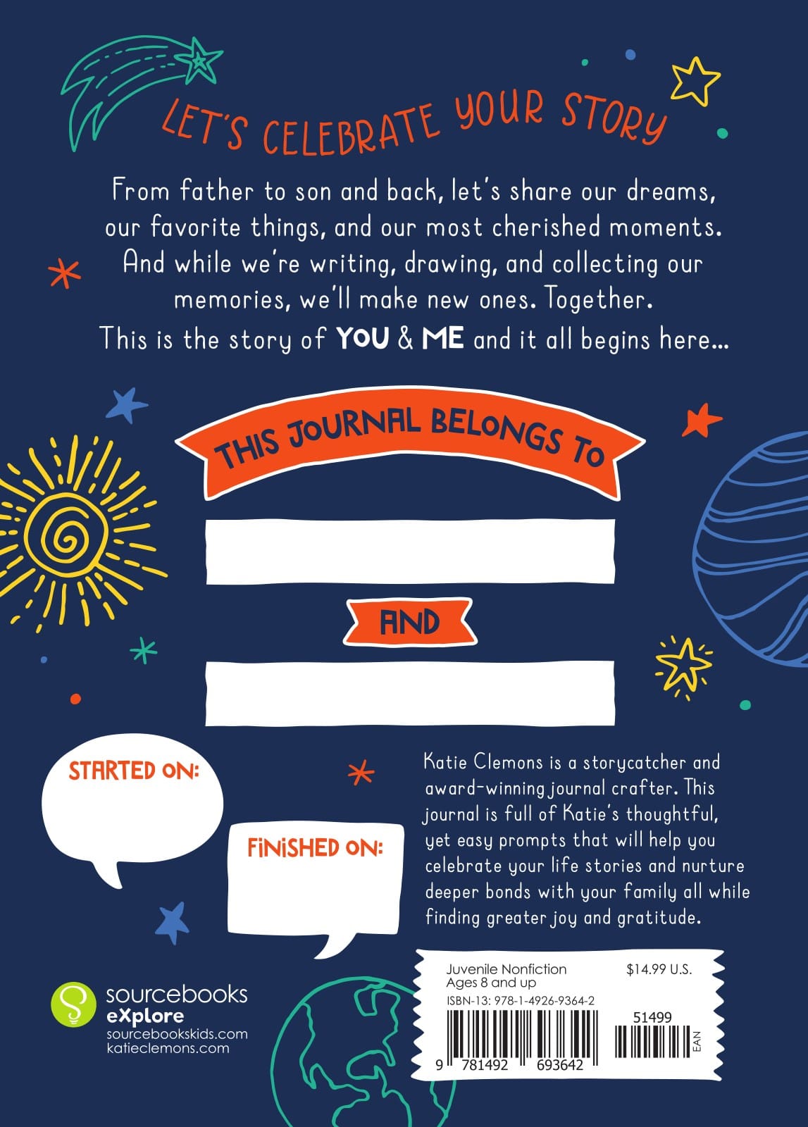 Between Dad and Me: A Father and Son Keepsake Journal