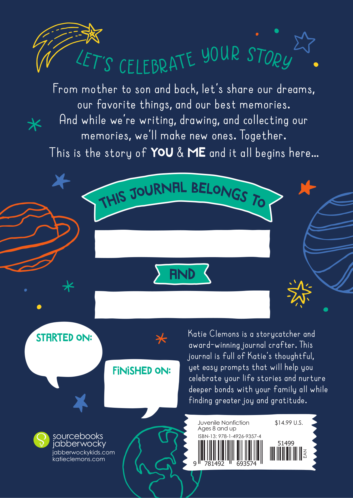 Between Mom and Me: A Mother and Son Keepsake Journal