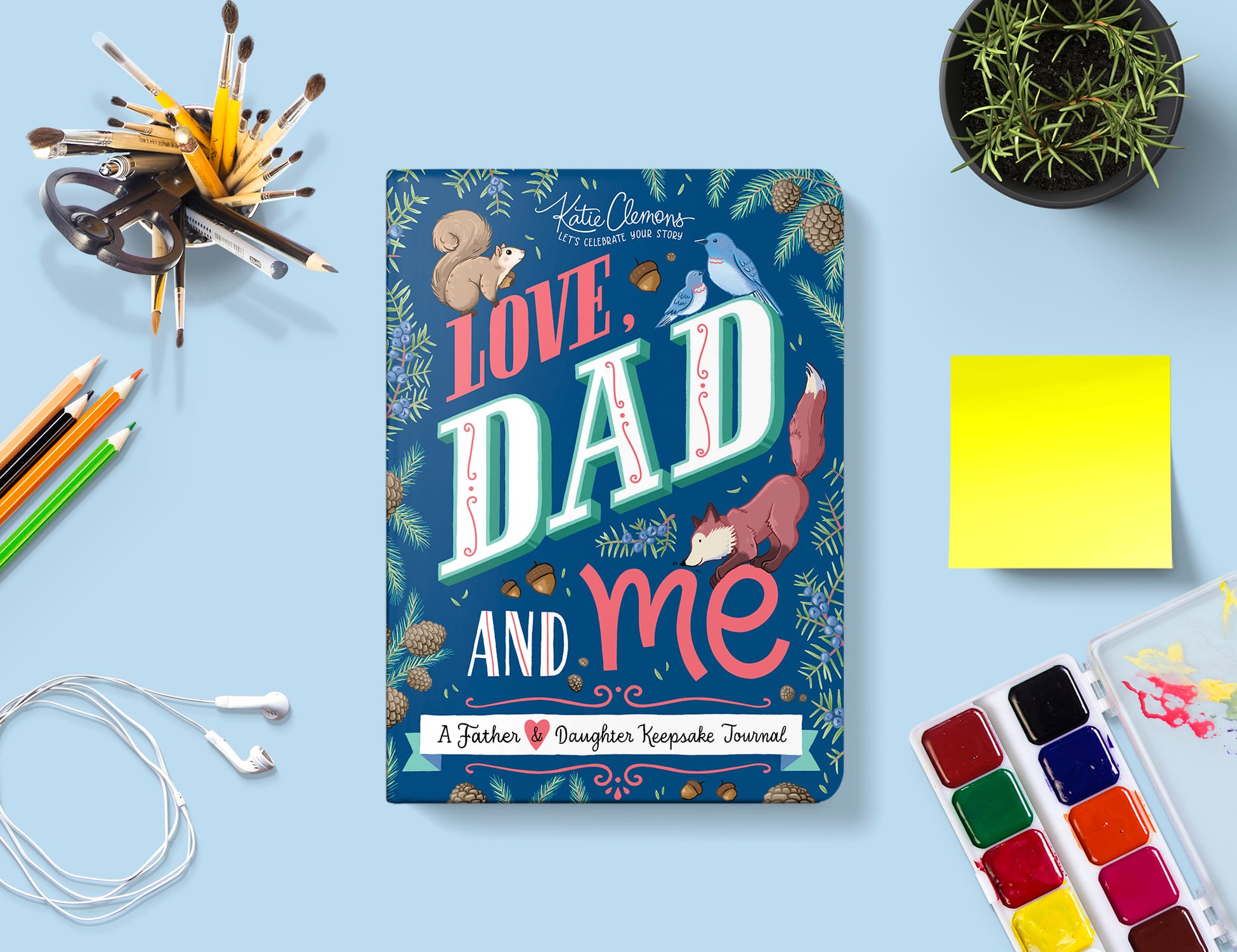 Love Dad and Me Journal